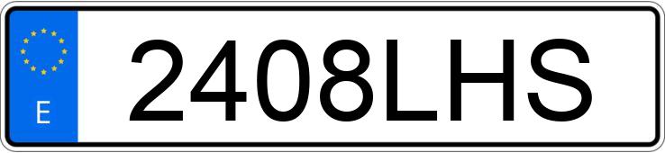 Registreringsnummeret 2408LHS har NISSAN NV 400