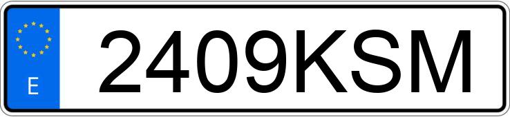 Numer rejestracyjny 2409KSM posiada OPEL CROSSLAND X