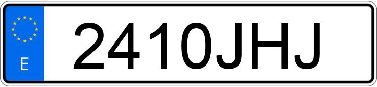 Numer rejestracyjny 2410JHJ posiada BMW SERIE 2