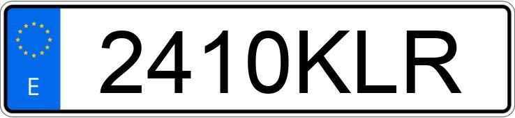 Numer rejestracyjny 2410KLR posiada PEUGEOT 2008