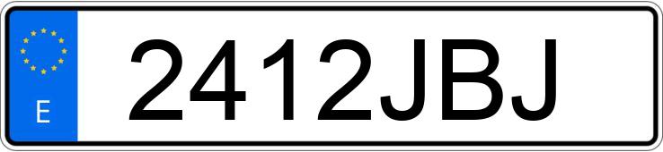 Numer rejestracyjny 2412JBJ posiada BMW X1 Numer rejestracyjny 2412JBJ posiada BMW X1