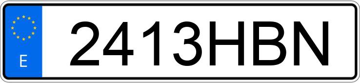 Numer rejestracyjny 2413HBN posiada CHEVROLET-GM AVEO