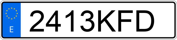 Numer rejestracyjny 2413KFD posiada SEAT LEON Numer rejestracyjny 2413KFD posiada SEAT LEON