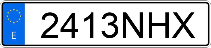 Numer rejestracyjny 2413NHX posiada RENAULT CLIO