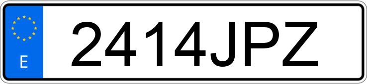 Numer rejestracyjny 2414JPZ posiada PEUGEOT 308