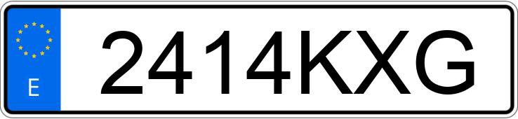 Numer rejestracyjny 2414KXG posiada HYUNDAI I30 FASTBACK