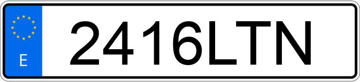 Numer rejestracyjny 2416LTN posiada HYUNDAI IONIQ Numer rejestracyjny 2416LTN posiada HYUNDAI IONIQ