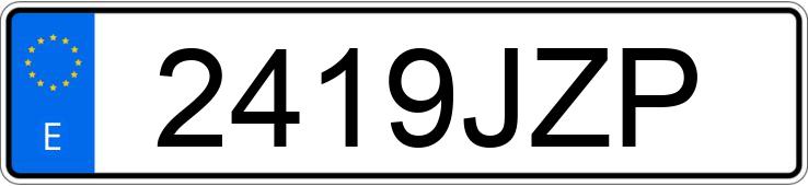 Numer rejestracyjny 2419JZP posiada HYUNDAI TUCSON