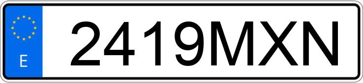 Numer rejestracyjny 2419MXN posiada RENAULT AUSTRAL Numer rejestracyjny 2419MXN posiada RENAULT AUSTRAL