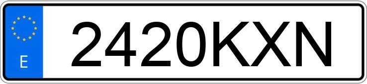 Numer rejestracyjny 2420KXN posiada AUDI A6 Numer rejestracyjny 2420KXN posiada AUDI A6
