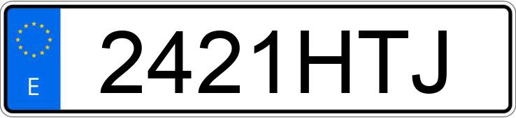 Numer rejestracyjny 2421HTJ posiada DACIA DOKKER Numer rejestracyjny 2421HTJ posiada DACIA DOKKER