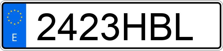 Numer rejestracyjny 2423HBL posiada HONDA CR-V Numer rejestracyjny 2423HBL posiada HONDA CR-V