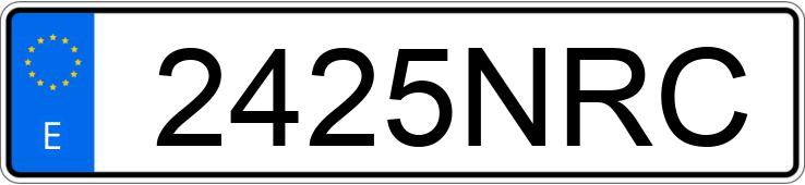 Numer rejestracyjny 2425NRC posiada CITROEN C3