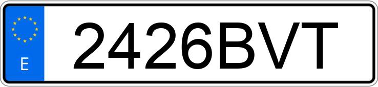 Numer rejestracyjny 2426BVT posiada VOLKSWAGEN PASSAT Numer rejestracyjny 2426BVT posiada VOLKSWAGEN PASSAT