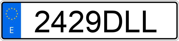 Numer rejestracyjny 2429DLL posiada CITROEN C4