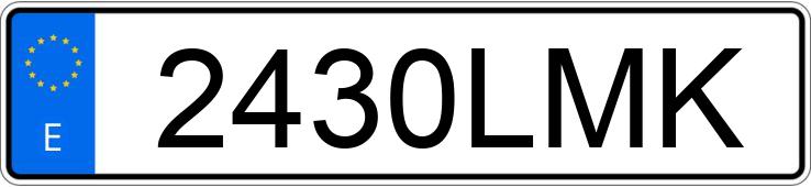 Numer rejestracyjny 2430LMK posiada PEUGEOT 2008