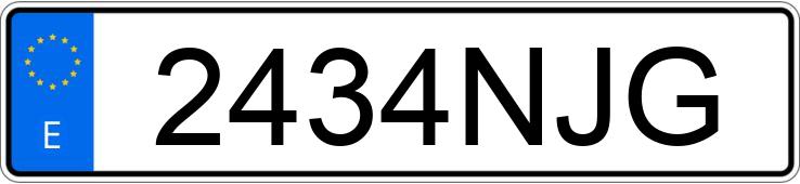 Numer rejestracyjny 2434NJG posiada VOLKSWAGEN CADDY 2.0TDI 102 OUTDOOR Numer rejestracyjny 2434NJG posiada VOLKSWAGEN CADDY 2.0TDI 102 OUTDOOR