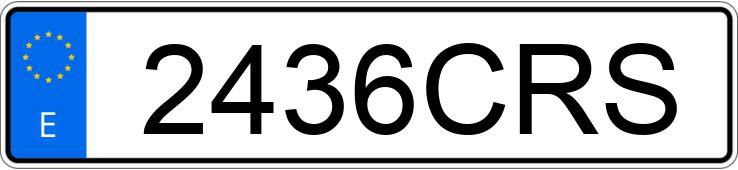 Numer rejestracyjny 2436CRS posiada BMW SERIE 3 Numer rejestracyjny 2436CRS posiada BMW SERIE 3