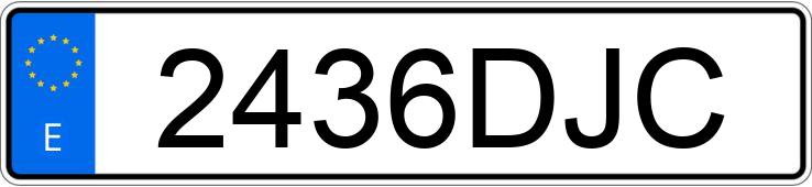 Numer rejestracyjny 2436DJC posiada MAN TG