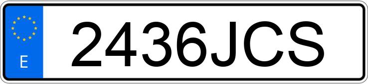 Il numero di registrazione 2436JCS ha TOYOTA AURIS Il numero di registrazione 2436JCS ha TOYOTA AURIS
