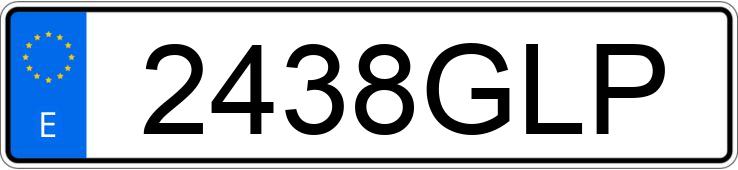 Registreringsnummeret 2438GLP har OPEL ASTRA Registreringsnummeret 2438GLP har OPEL ASTRA