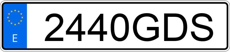 Numer rejestracyjny 2440GDS posiada SEAT LEON CUPRA 2.0 TFSI Numer rejestracyjny 2440GDS posiada SEAT LEON CUPRA 2.0 TFSI