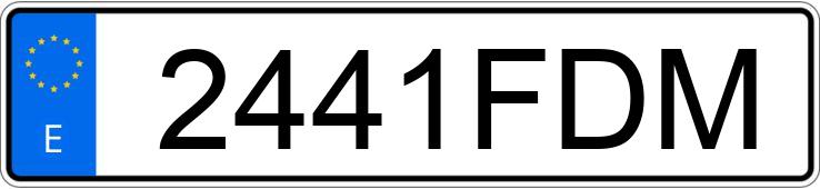 Numer rejestracyjny 2441FDM posiada VOLVO S40 Numer rejestracyjny 2441FDM posiada VOLVO S40