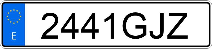 Numer rejestracyjny 2441GJZ posiada AUDI A4 Numer rejestracyjny 2441GJZ posiada AUDI A4
