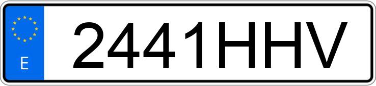 Numer rejestracyjny 2441HHV posiada MERCEDES GLK (204) 220 CDI BLUE EFFICIENCY EXECUTIVE