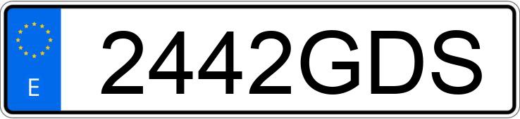 Numer rejestracyjny 2442GDS posiada NISSAN QASHQAI Numer rejestracyjny 2442GDS posiada NISSAN QASHQAI