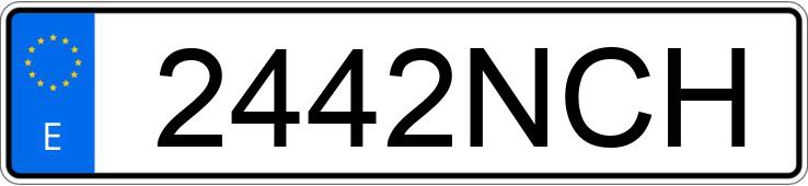 Numer rejestracyjny 2442NCH posiada KYMCO SUPER DINK Numer rejestracyjny 2442NCH posiada KYMCO SUPER DINK