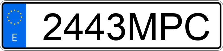 Numer rejestracyjny 2443MPC posiada VOLVO XC60 Numer rejestracyjny 2443MPC posiada VOLVO XC60