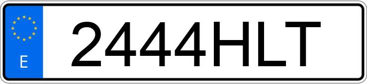 Numer rejestracyjny 2444HLT posiada AUDI A6 Numer rejestracyjny 2444HLT posiada AUDI A6