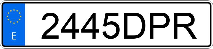 Numer rejestracyjny 2445DPR posiada APRILIA ARRECIFE 250 Numer rejestracyjny 2445DPR posiada APRILIA ARRECIFE 250