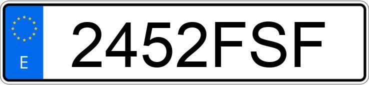 Numer rejestracyjny 2452FSF posiada RENAULT MEGANE Numer rejestracyjny 2452FSF posiada RENAULT MEGANE