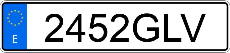 Numer rejestracyjny 2452GLV posiada SCANIA SERIE L