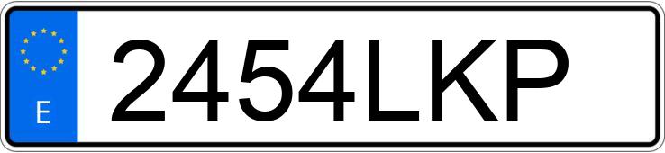 Numer rejestracyjny 2454LKP posiada KAWASAKI Z 900 Numer rejestracyjny 2454LKP posiada KAWASAKI Z 900