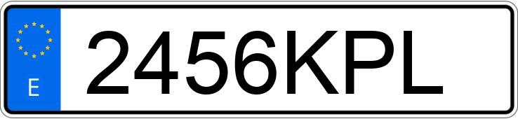 Numer rejestracyjny 2456KPL posiada HONDA MONKEY Numer rejestracyjny 2456KPL posiada HONDA MONKEY