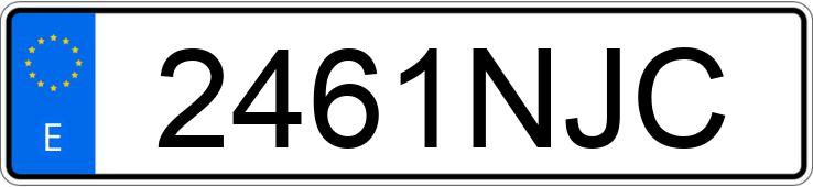 Numer rejestracyjny 2461NJC posiada RENAULT KANGOO Numer rejestracyjny 2461NJC posiada RENAULT KANGOO