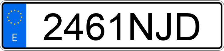 Numer rejestracyjny 2461NJD posiada BMW SERIE 3 Numer rejestracyjny 2461NJD posiada BMW SERIE 3