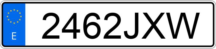 Numer rejestracyjny 2462JXW posiada YAMAHA MT 07 700 ABS A2