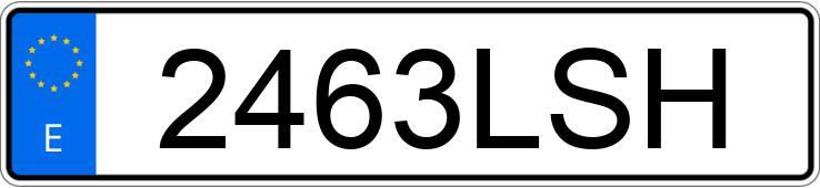 Numer rejestracyjny 2463LSH posiada CUPRA FORMENTOR