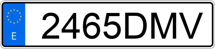 Numer rejestracyjny 2465DMV posiada FORD FOCUS