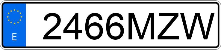 Numer rejestracyjny 2466MZW posiada PEUGEOT 308 Numer rejestracyjny 2466MZW posiada PEUGEOT 308