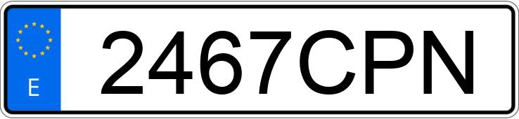 Numer rejestracyjny 2467CPN posiada PEUGEOT 106 Numer rejestracyjny 2467CPN posiada PEUGEOT 106