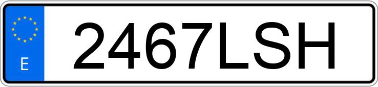 Numer rejestracyjny 2467LSH posiada VOLKSWAGEN T-ROC Numer rejestracyjny 2467LSH posiada VOLKSWAGEN T-ROC