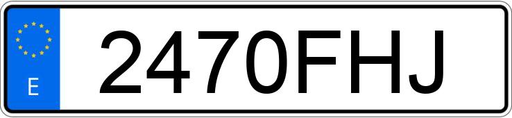 Numer rejestracyjny 2470FHJ posiada HONDA ACCORD Numer rejestracyjny 2470FHJ posiada HONDA ACCORD