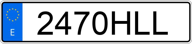 Numer rejestracyjny 2470HLL posiada NISSAN NV 200 Numer rejestracyjny 2470HLL posiada NISSAN NV 200
