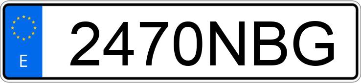 Numer rejestracyjny 2470NBG posiada KAWASAKI Z 500 Numer rejestracyjny 2470NBG posiada KAWASAKI Z 500