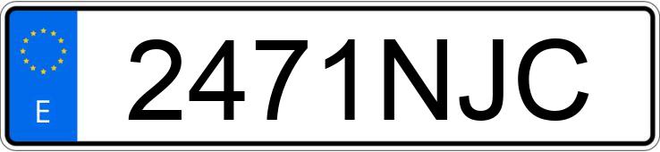 Numer rejestracyjny 2471NJC posiada LAND ROVER RANGE ROVER Numer rejestracyjny 2471NJC posiada LAND ROVER RANGE ROVER